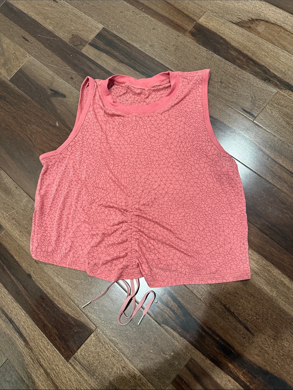Lululemon Ruched Crop Tank Top